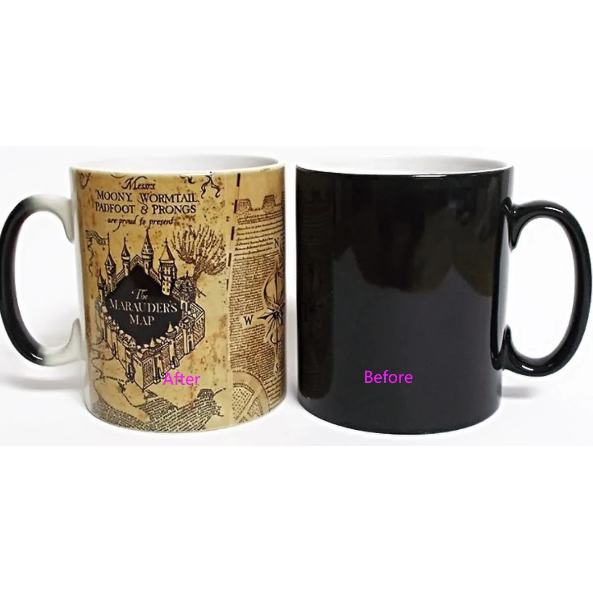 14 Oz Heat Changing Ceramic Mugs 1