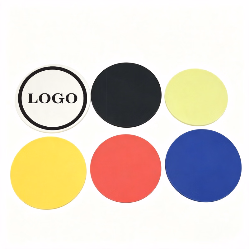Full Color Round Soft PVC Drink Coaster