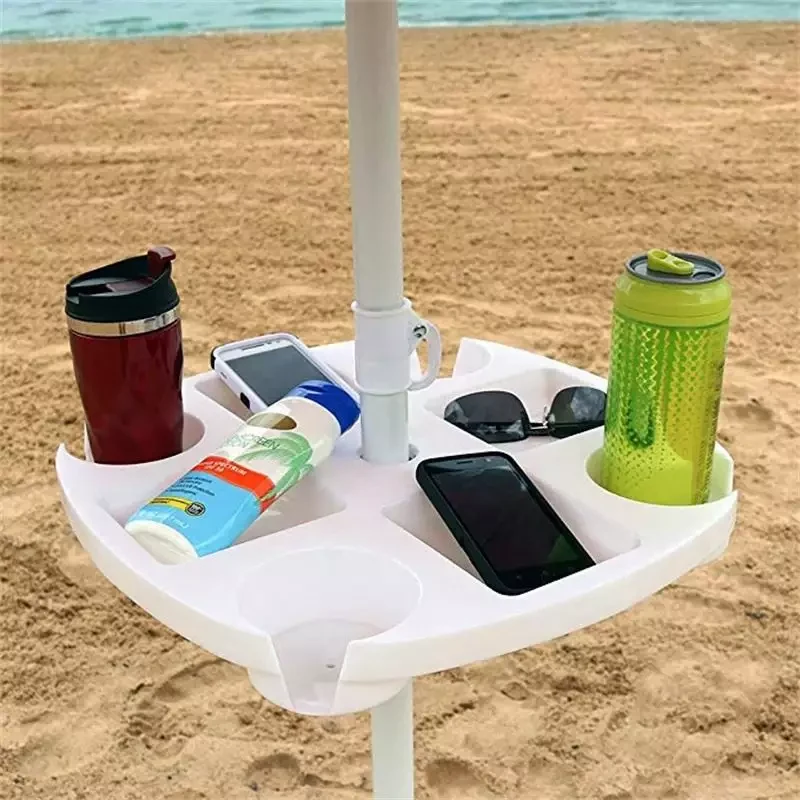 Beach Umbrella Table Tray 1