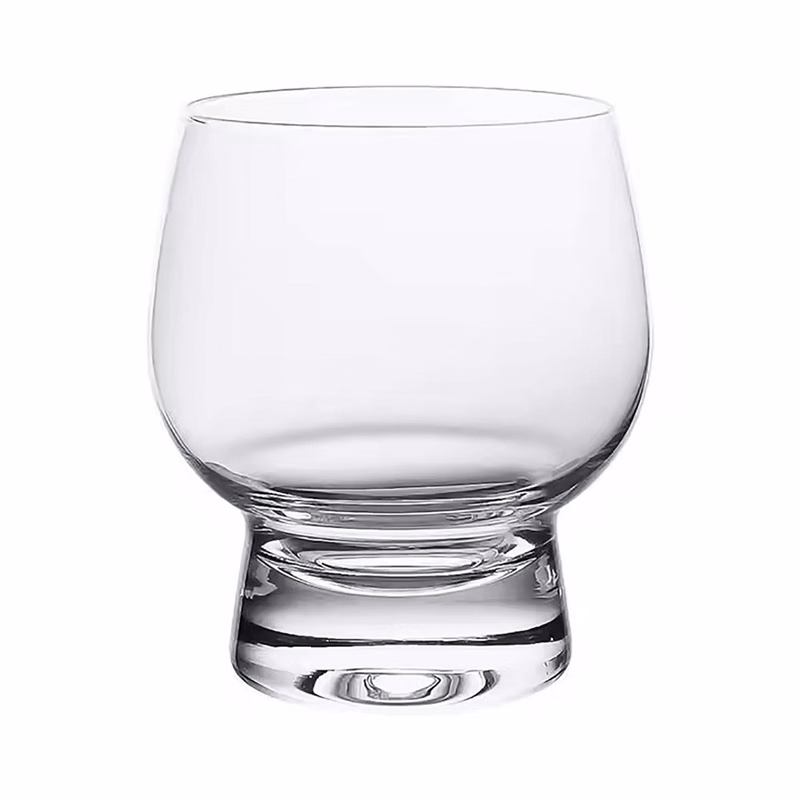 13oz Heavy Base Curved Drinking Glass