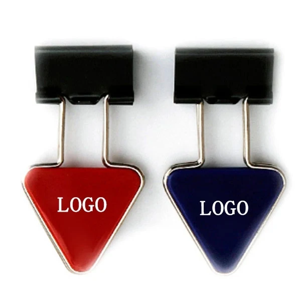 Triangle Shaped Binder Clips 1