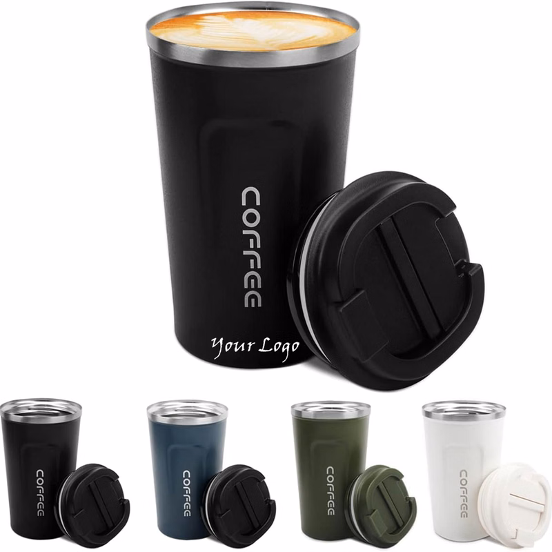 12 oz Travel Coffee Mug With Leakproof Lid