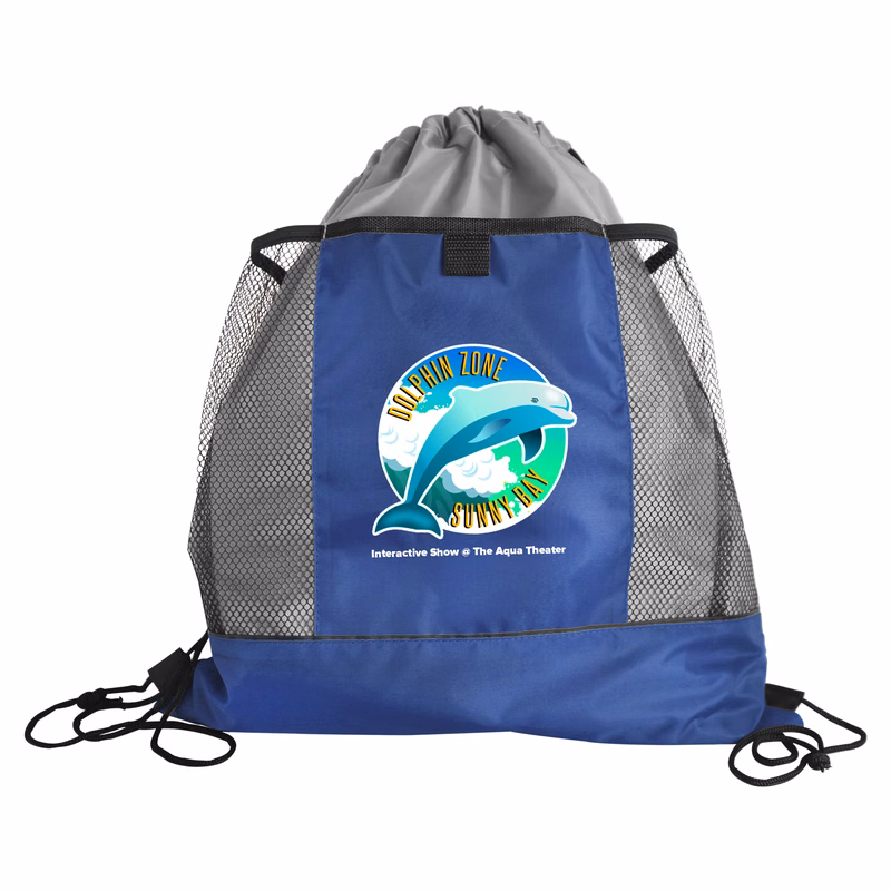 The Sportster - Drawstring with Mesh Pockets - Digital