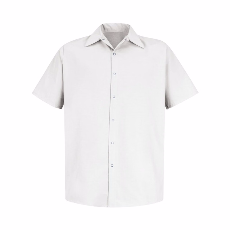 Men's Specialized Short Sleeve Pocketless Work Shirt - SP26