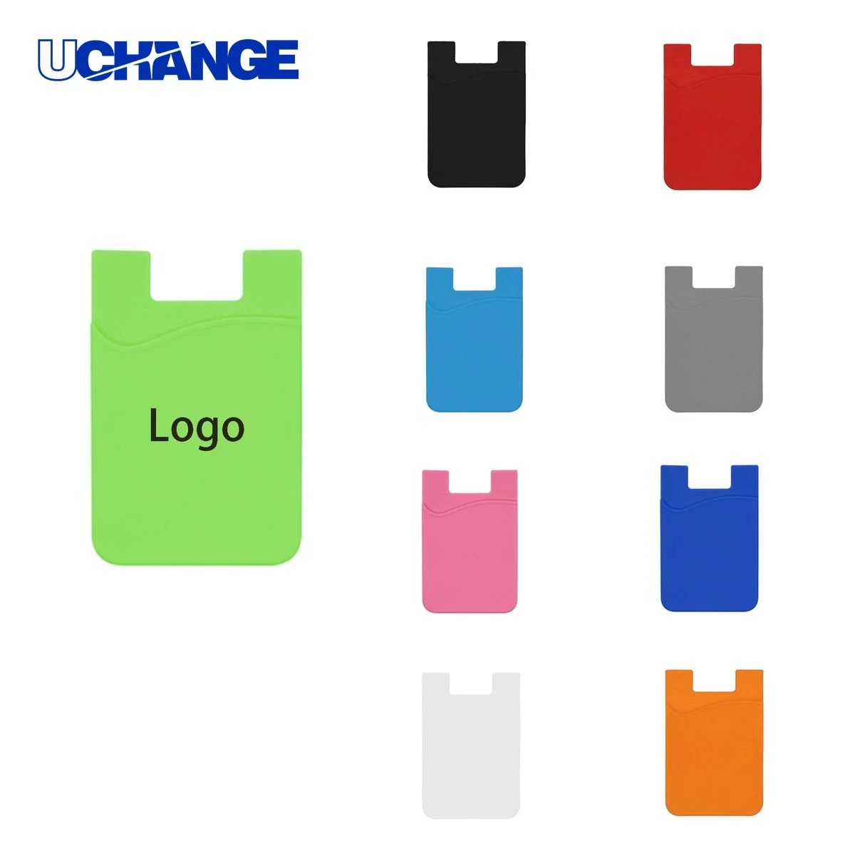 Silicone Phone Wallet Credit Card Holder 1