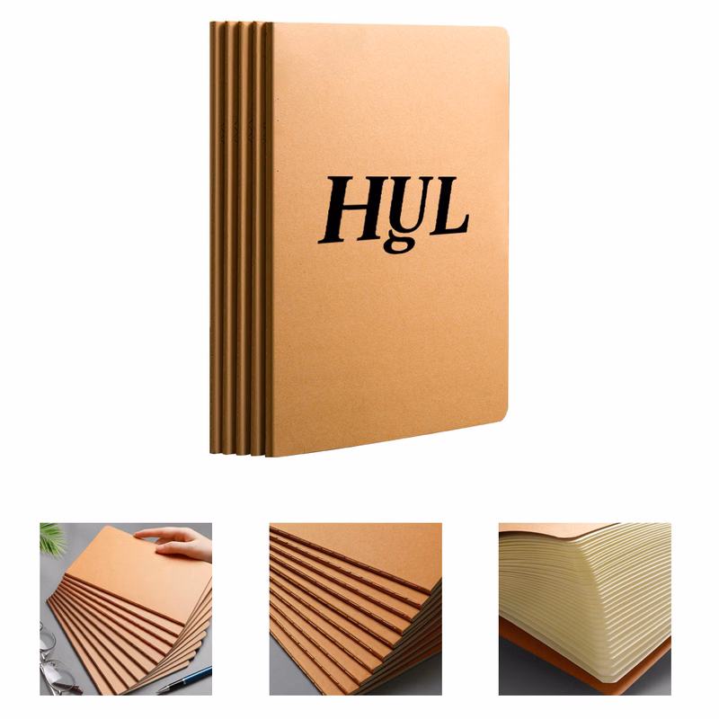 A5 Retro Kraft Paper Thin Notebook