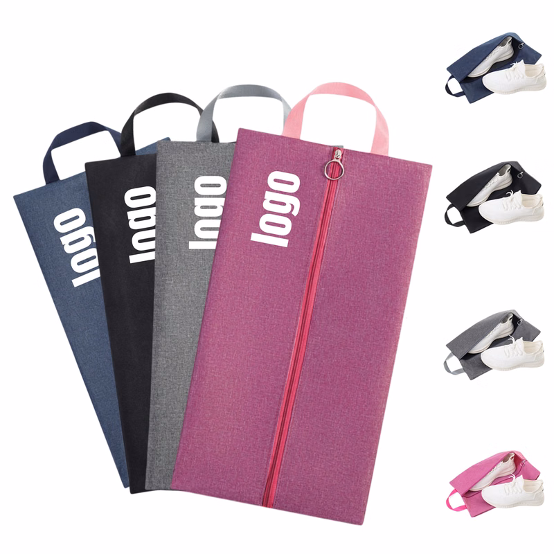 Reusable Shoe Storage Bag ?C Waterproof Oxford Fabric, Logo