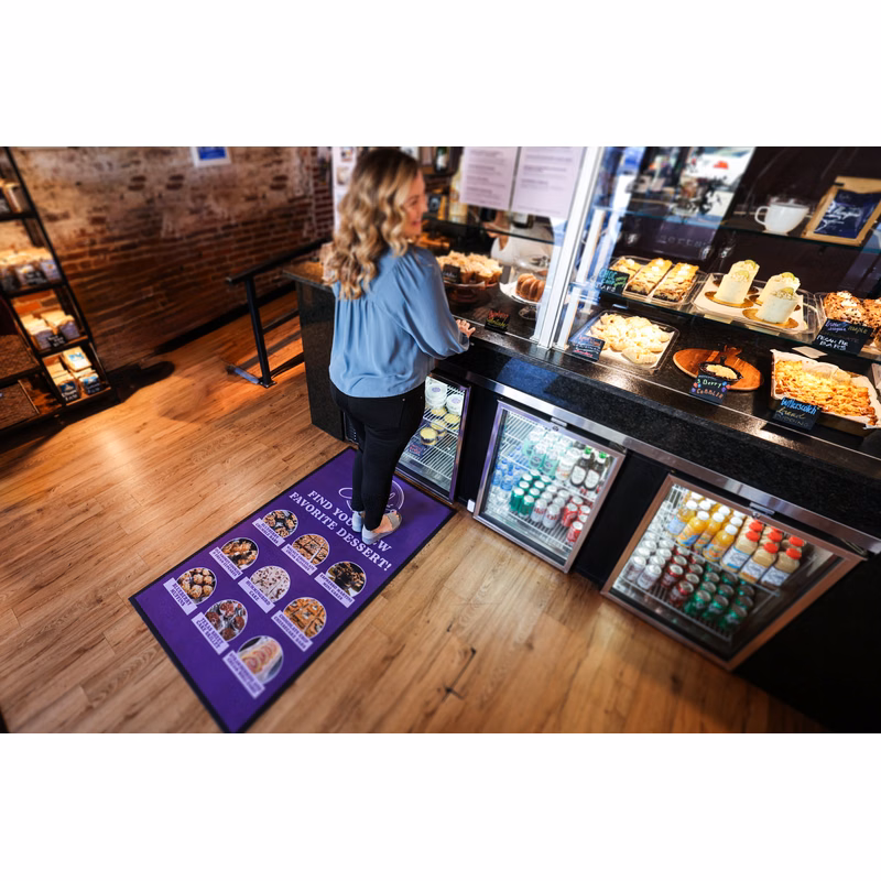 POP(Point of Purchase) Impressions Logo Mat (2'x3')