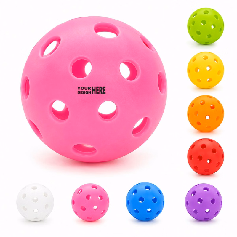 40-Hole PE Tournament Pickleballs