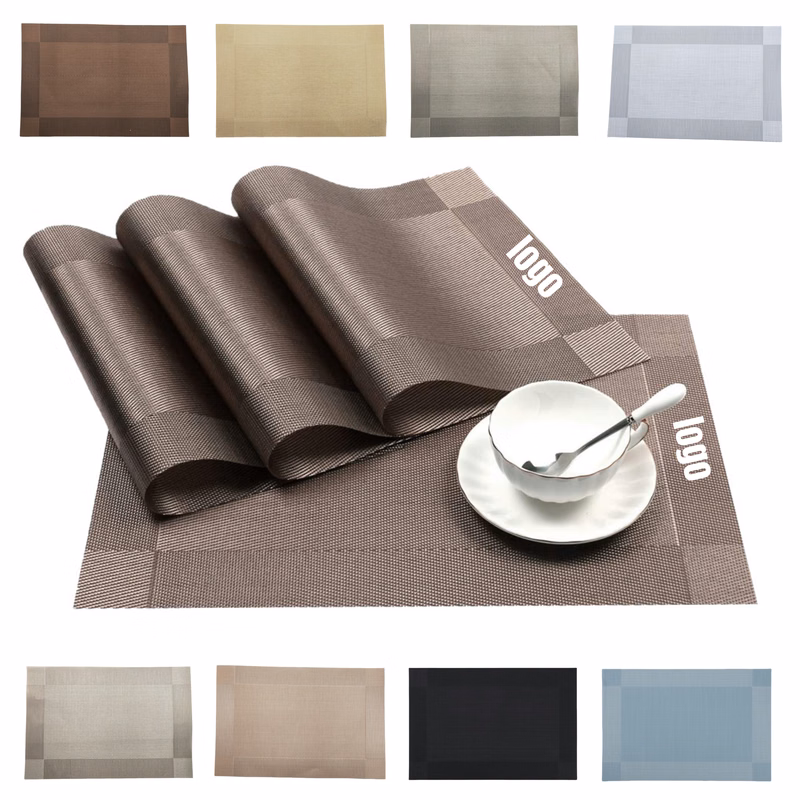 Woven Table Mats ?C Durable, Oil-Proof, Custom Logo