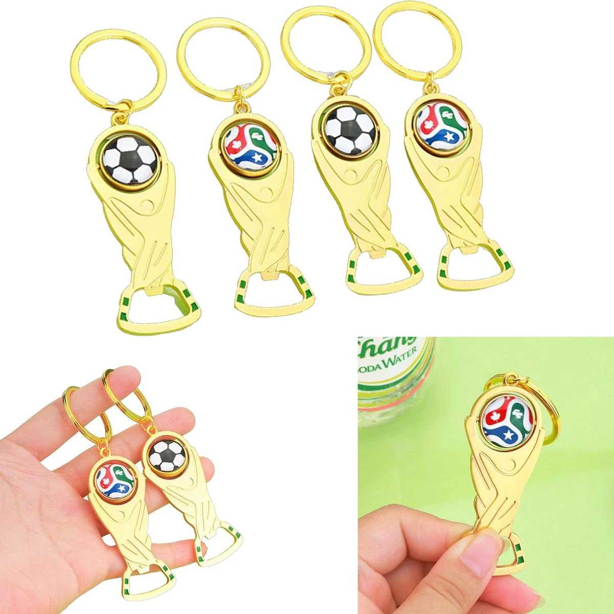 2026 Bottle Opener Keychain Soccer Fan Gift 1