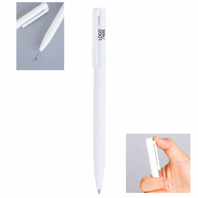 Plastic and Stainless Steel Gel Pen