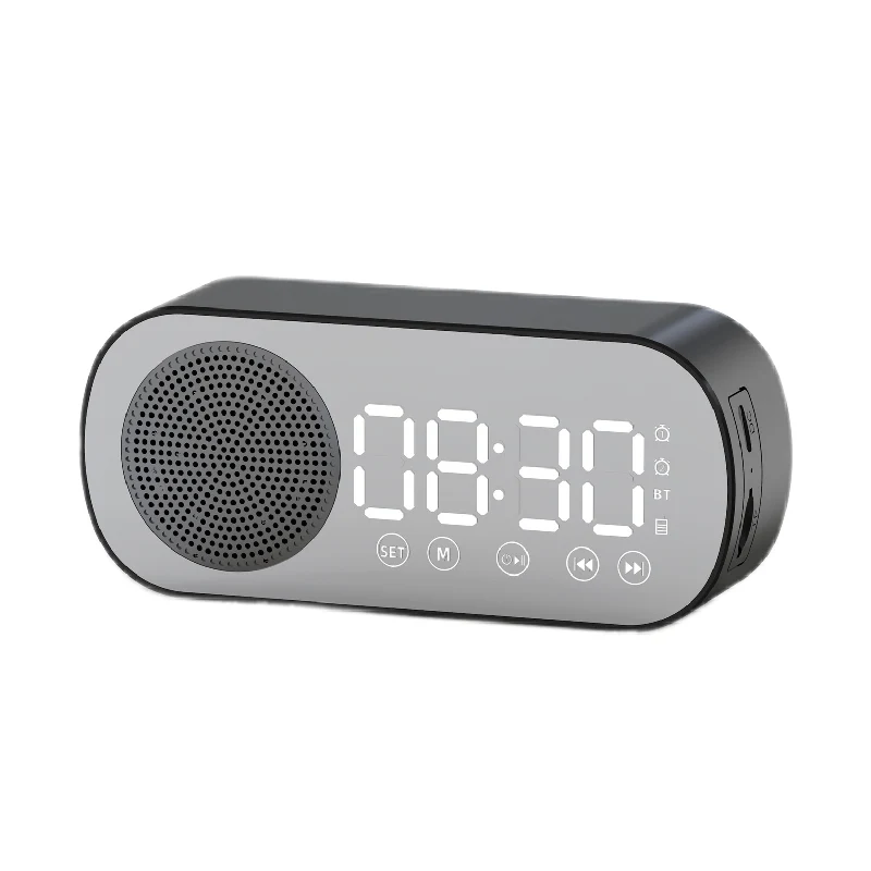 Alarm Clock Touch Control Wireless Bluetooth Speaker 1