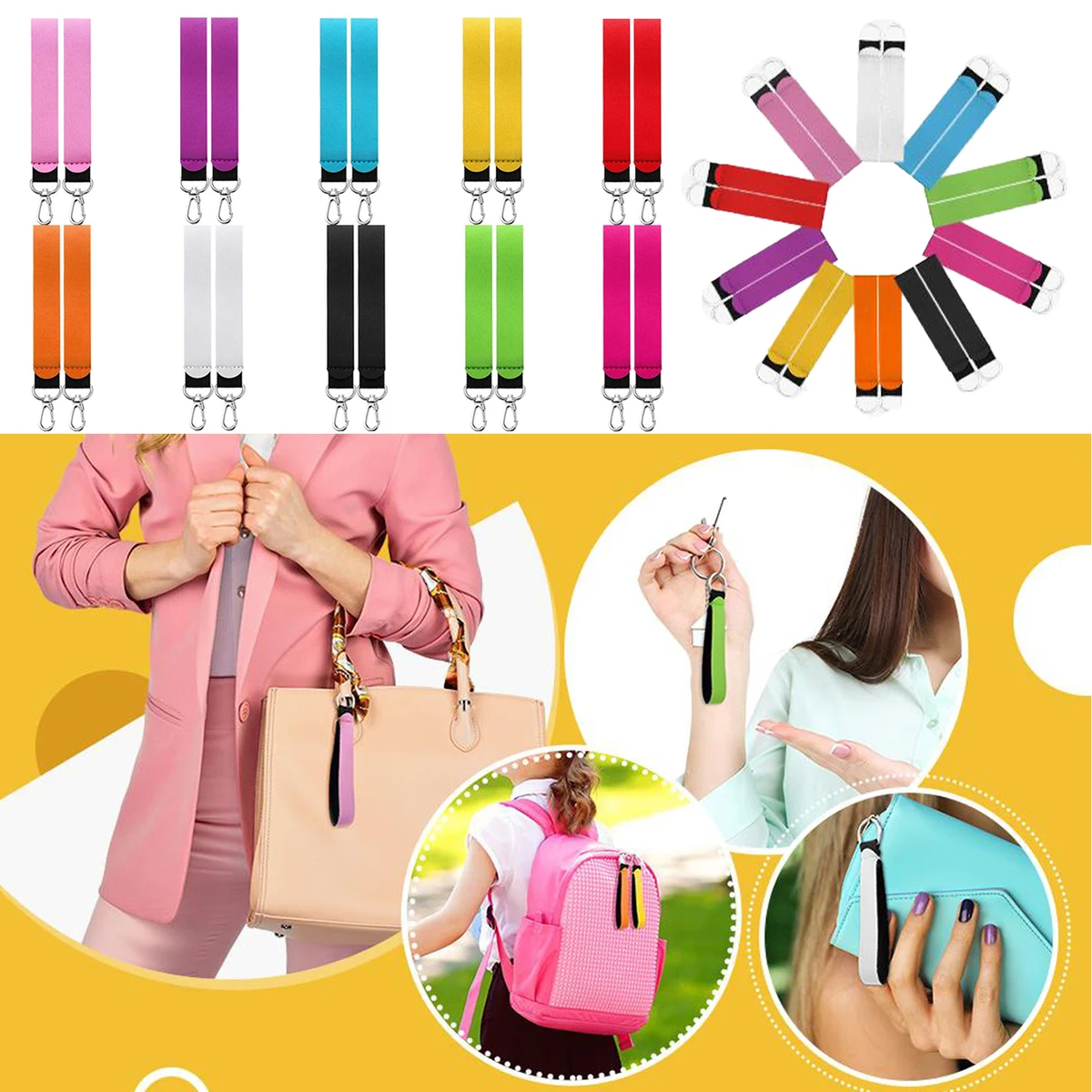 Neoprene Keychain Wristlet 1