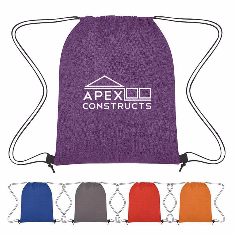 Heathered Day-To-Day Stringed Backpack
