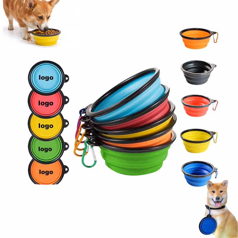 Outdoor Portable Silicone Folding Pet Bowl