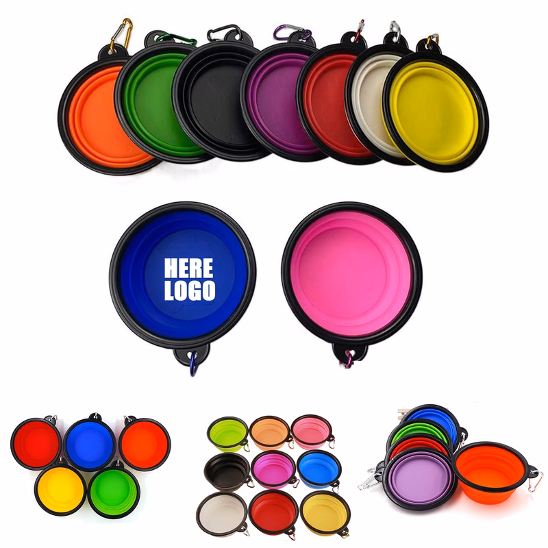 Foldable Portable Pet Dog Bowl