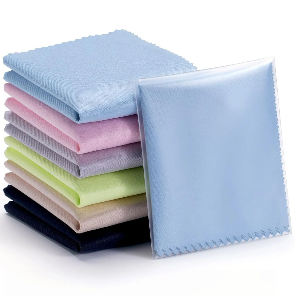 Full-Color Microfiber Cleaning Cloth with Clear Case 1
