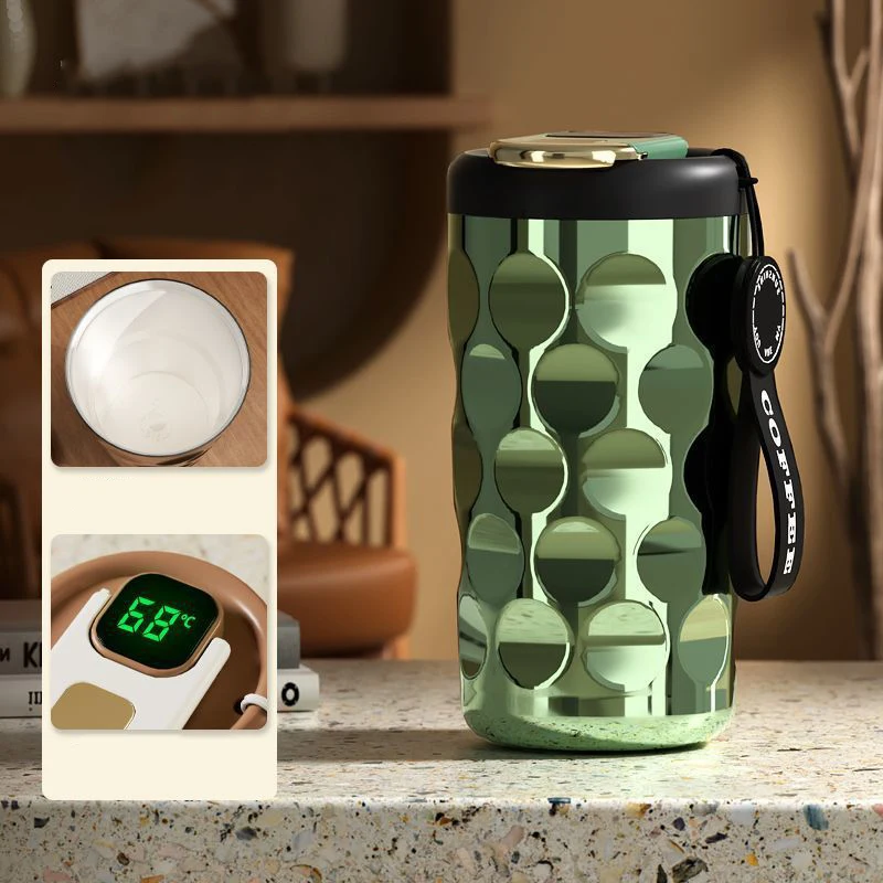 13.8oz Ceramic Lined Smart Stainless Steel Travel Cup 1