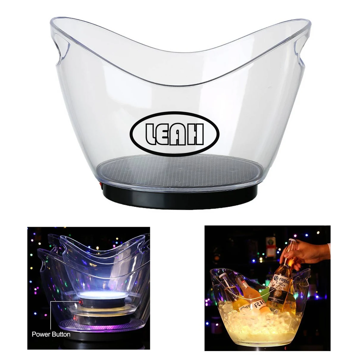 400oz Led Ice Bucket 1