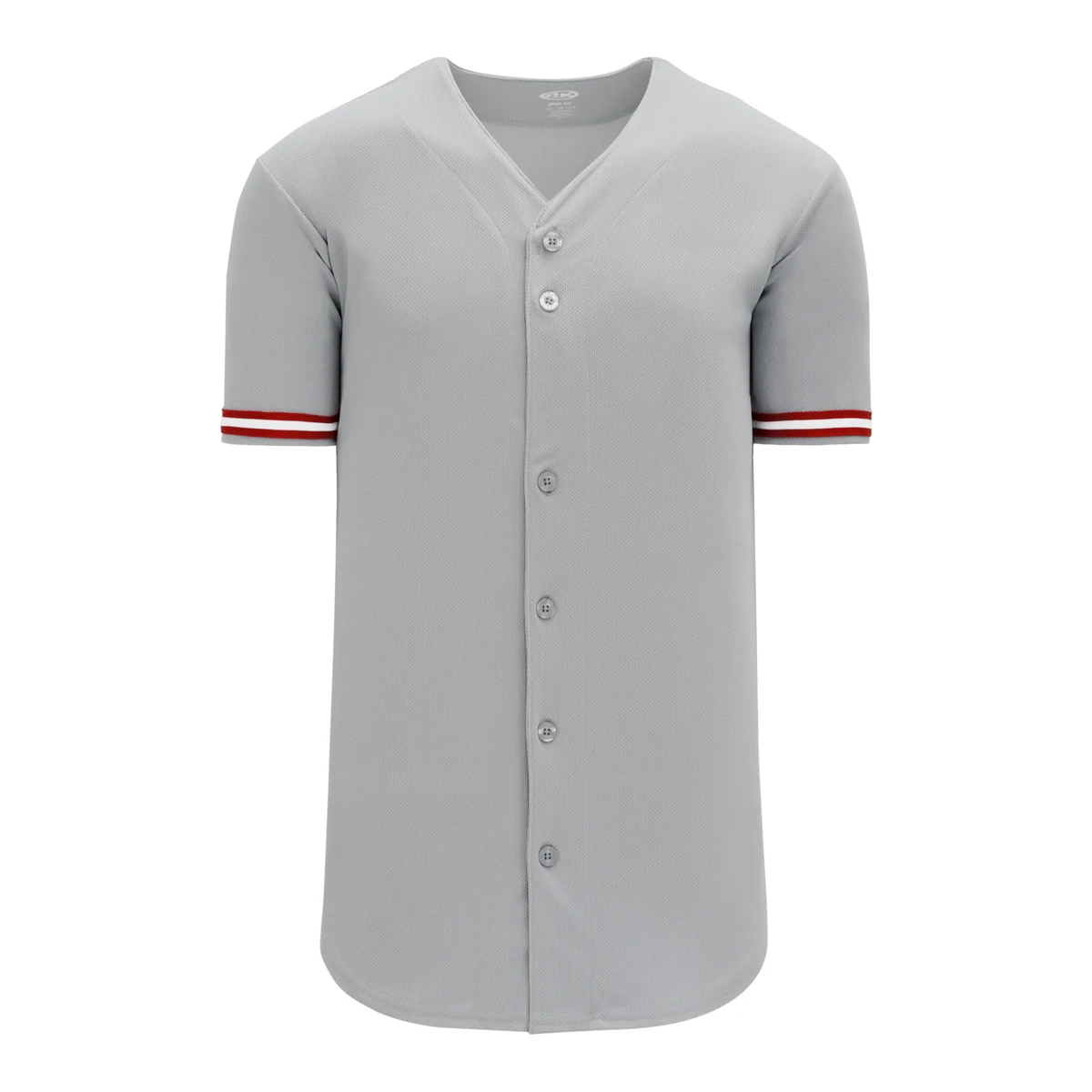 Full Button Baseball Jerseys BA5500-CIN-G01 1