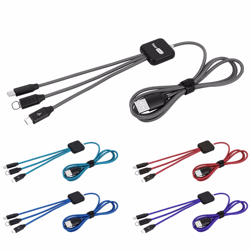 Abs Customizable 3-In-1 Charger Cable