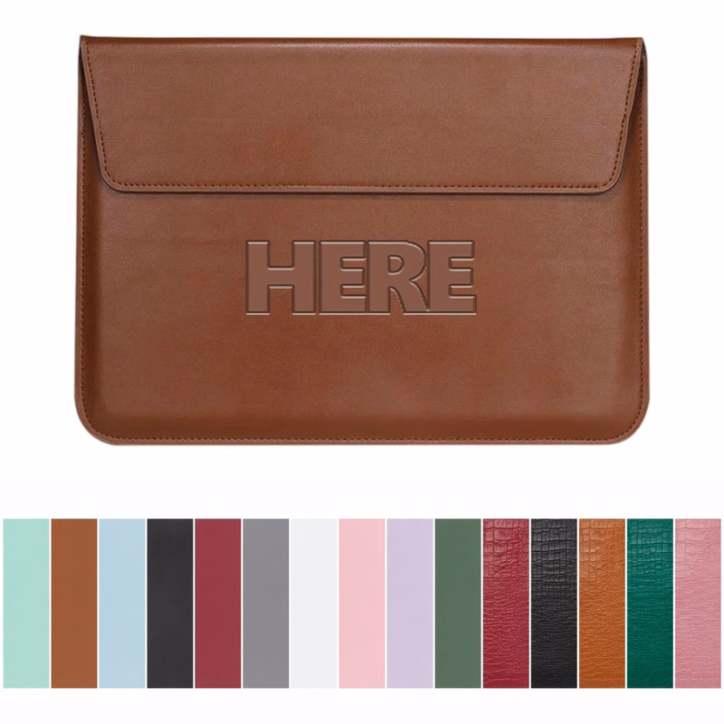Polyurethane Laptop Sleeve With Stand