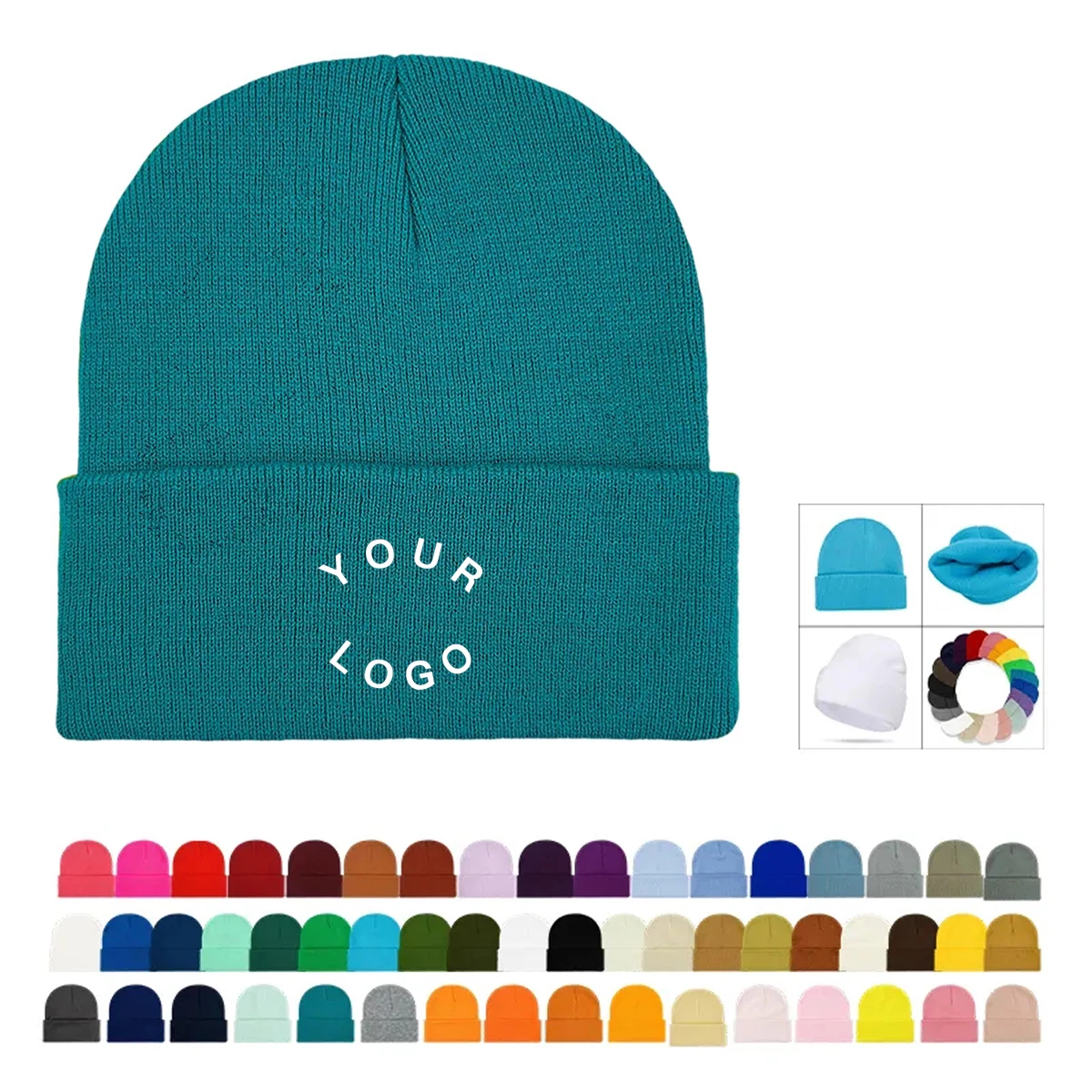 Acrylic Knitted Hat for Toddlers Winter Use 1