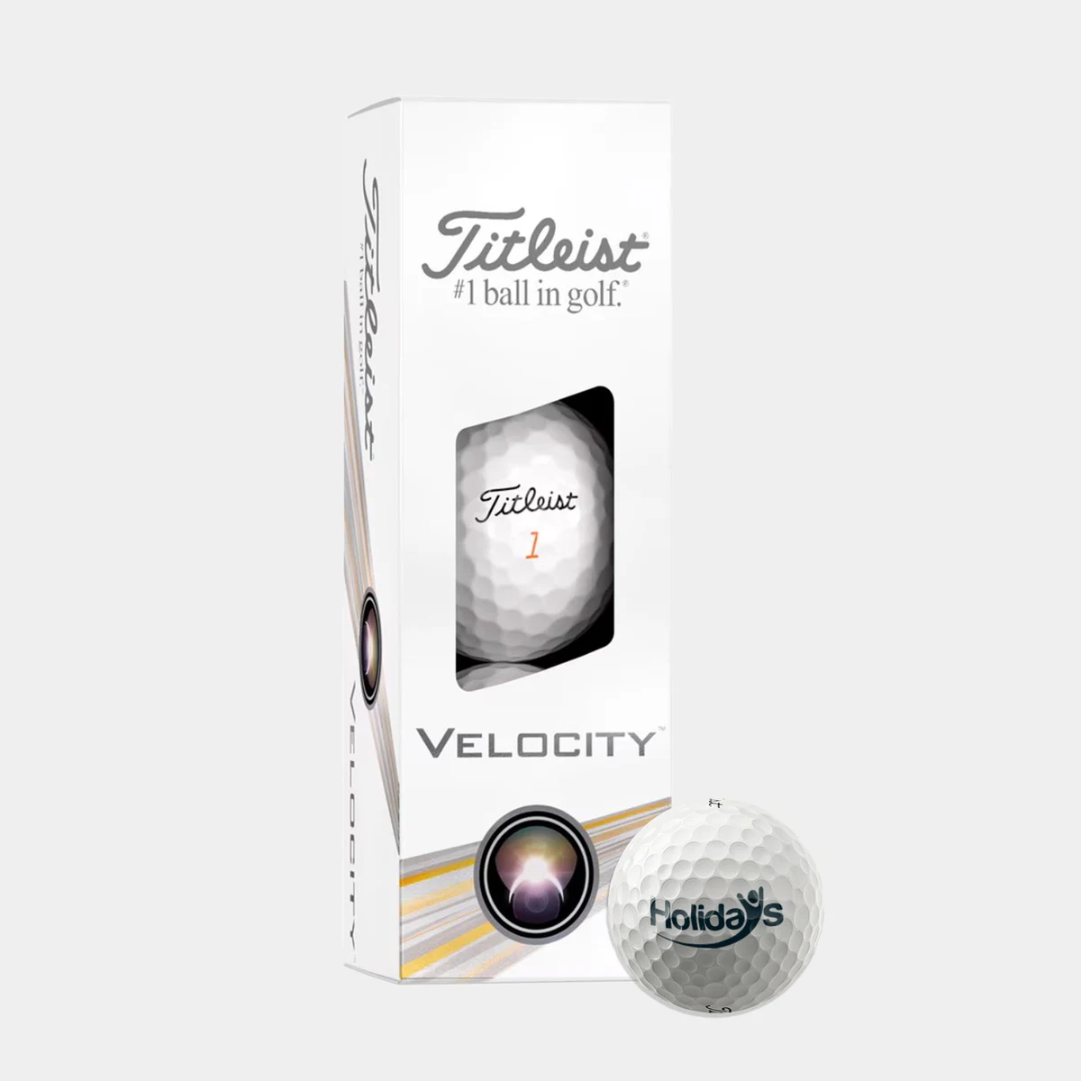 Titleist® 3 Pack Velocity Golf Balls 1