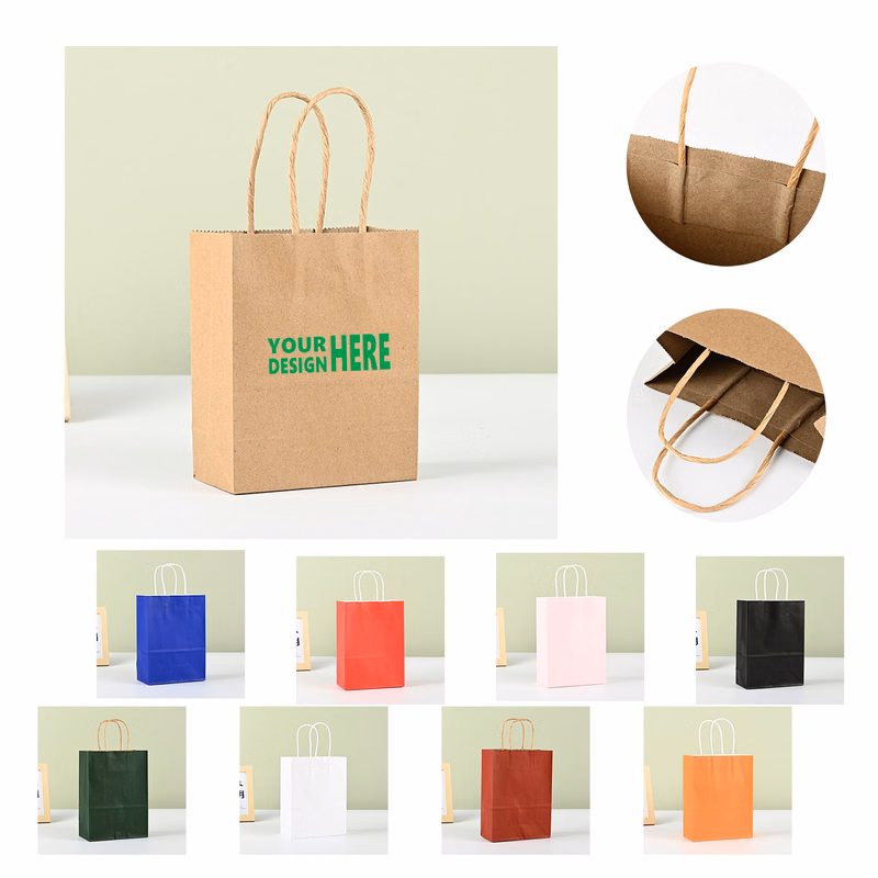 Multiple Color Kraft Paper Bag