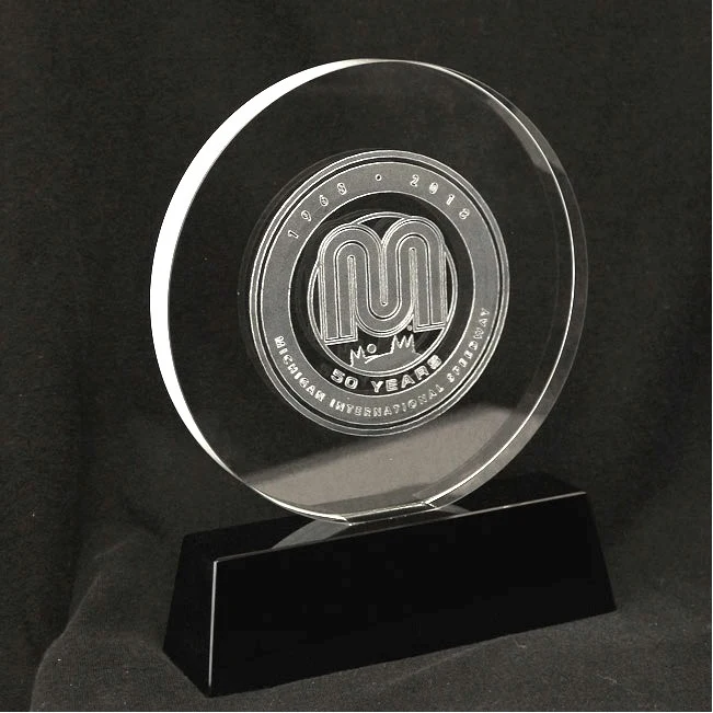 Premium Glass And Pedestal Award 1