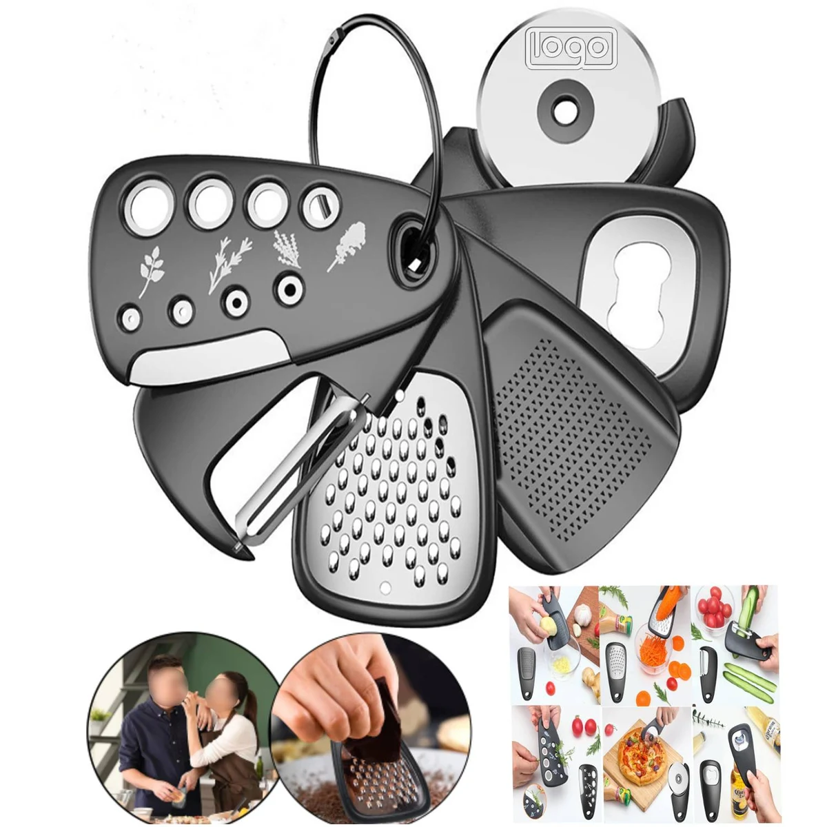 Compact Kitchen Tools & Accessories Set 1