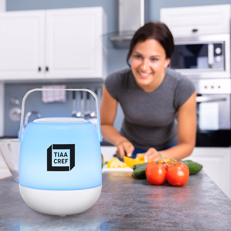 10-Watt Bluetooth Light-Up Speaker with Carrying Handle