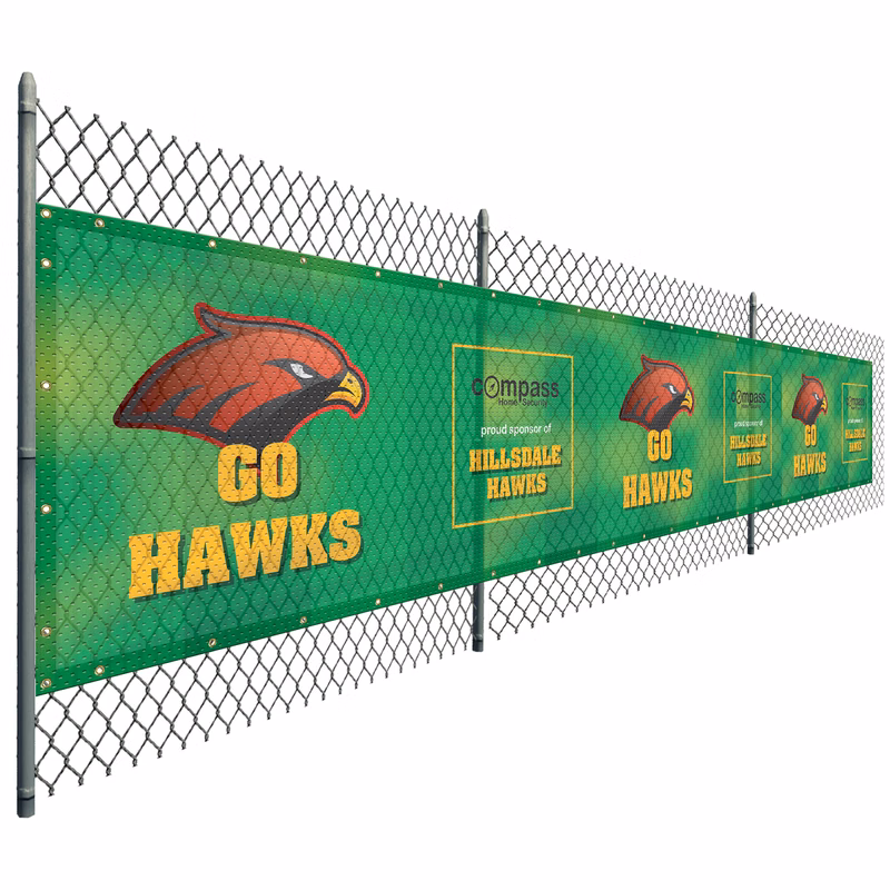 4' x 24' Polyester Mesh Banner