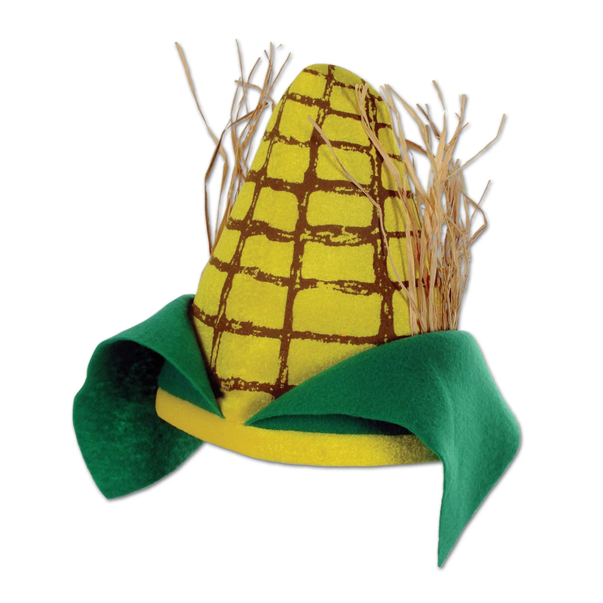 Plush Corn Cob Hat 1