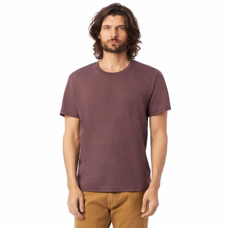 Alternative Mens Organic Basic Crew
