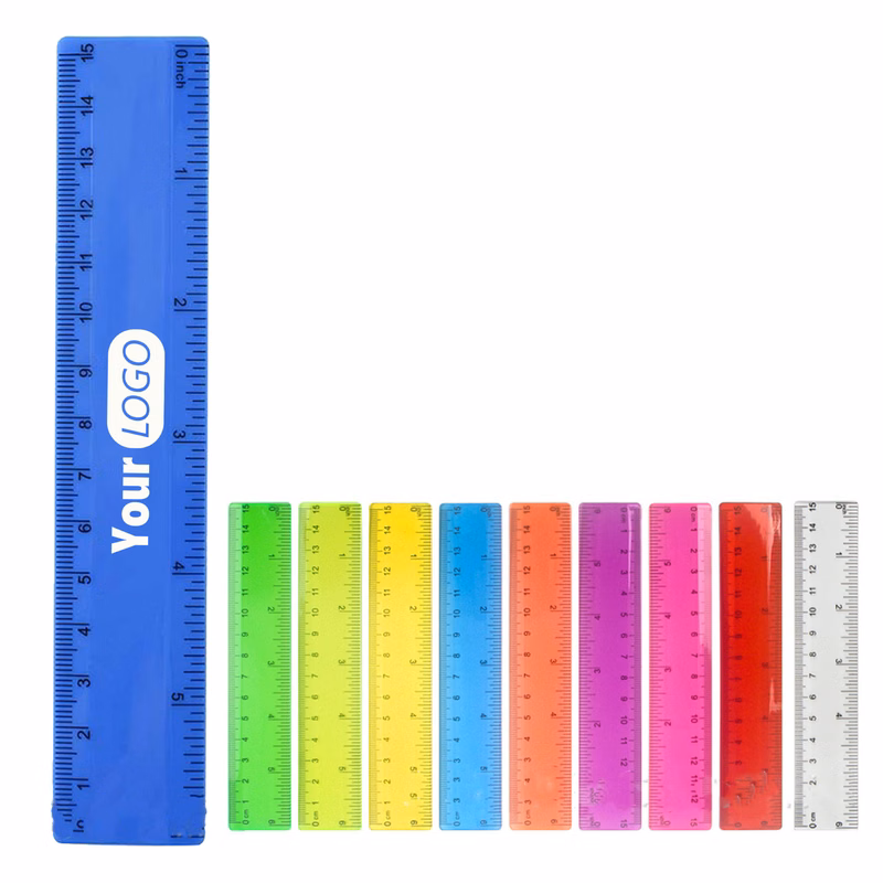 15cm Colored Plastic Rule