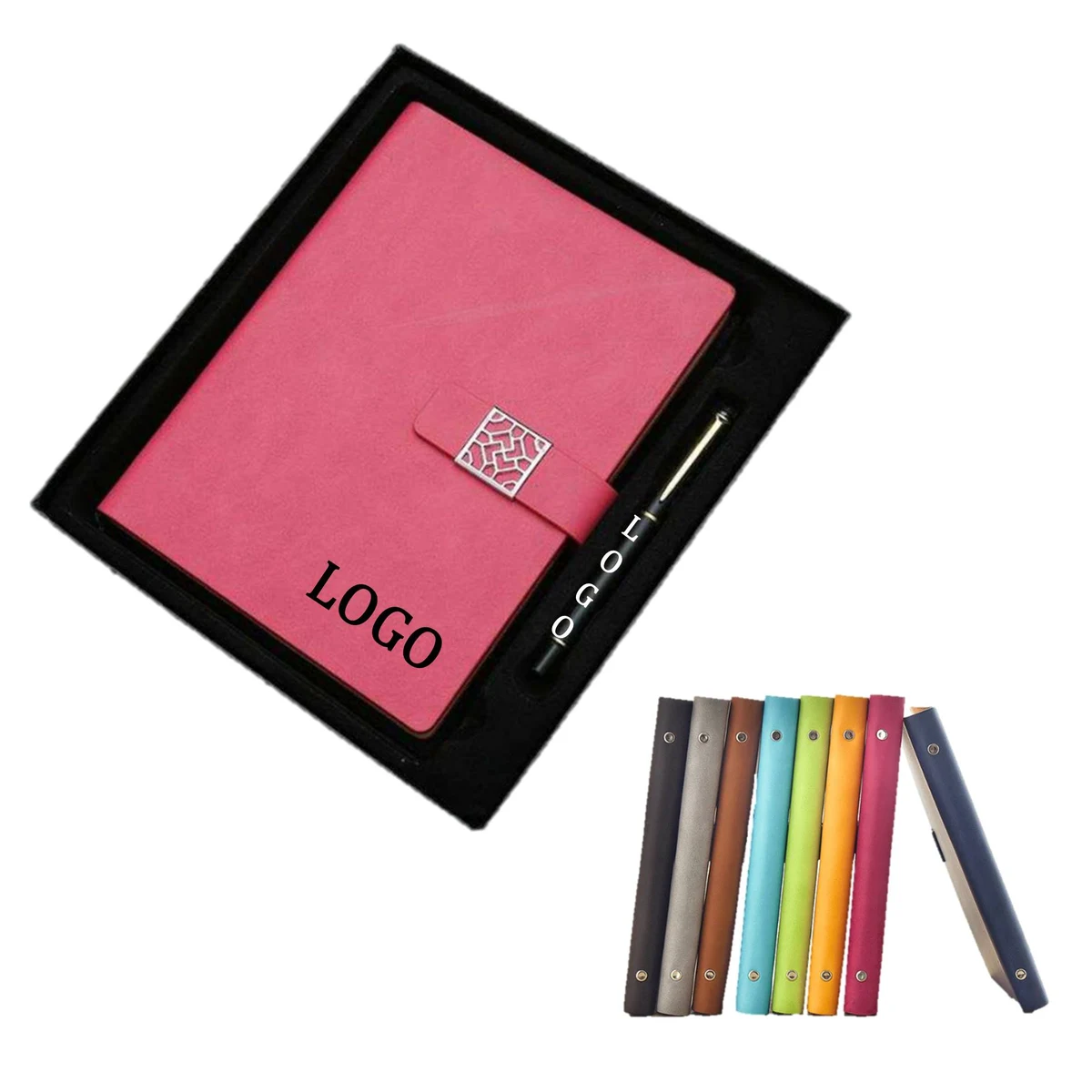 Refillable Notebook And Pen Business Set 1