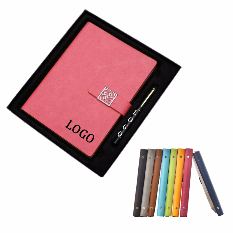 Refillable Notebook And Pen Business Set