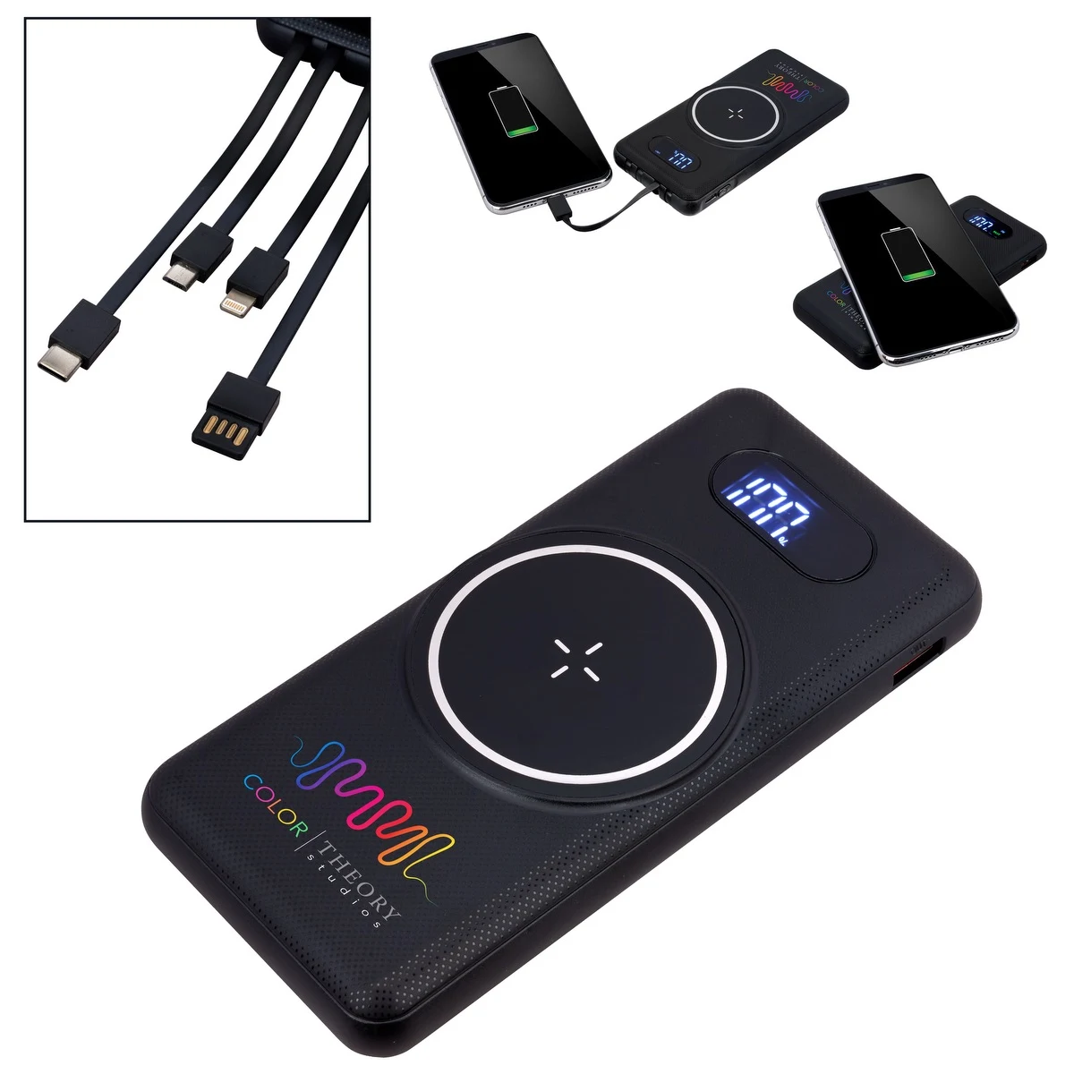 Magnetic Wireless Charger & Power Bank 10,000mAh 1