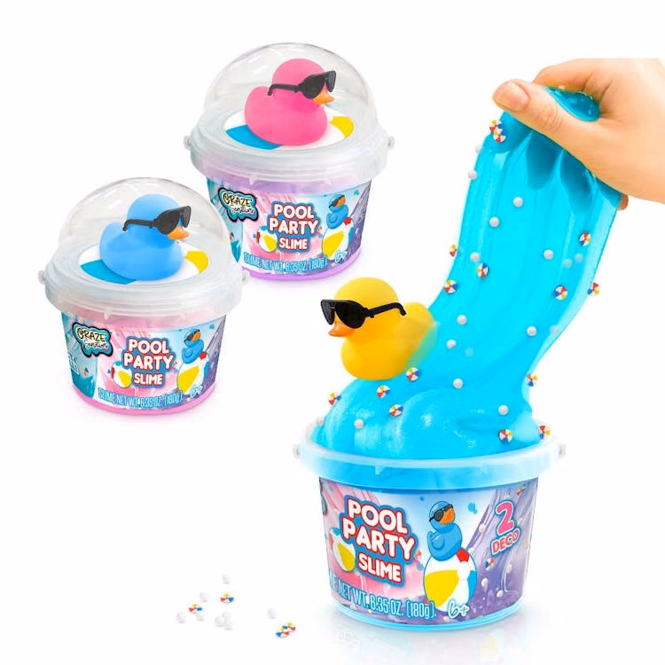 Duck Pool Party Stretchy Slime - Assorted