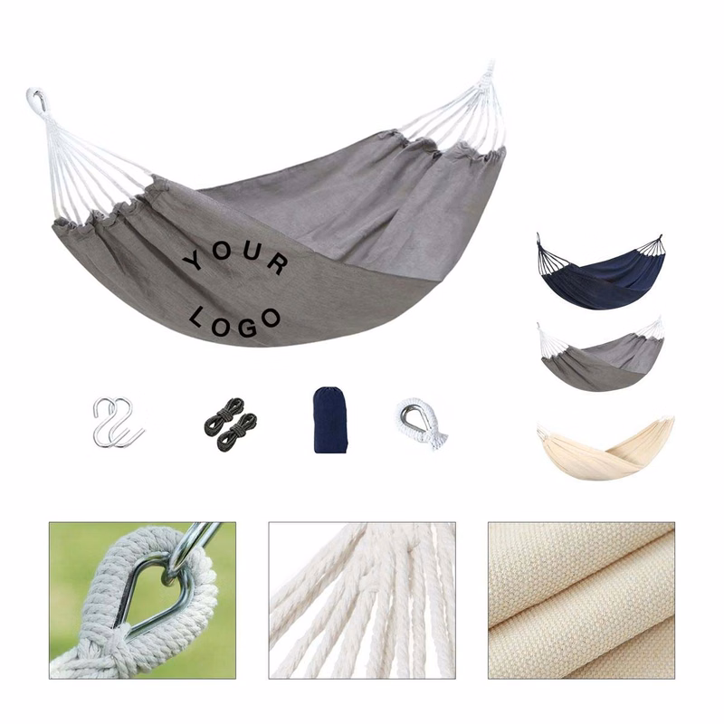 Canvas Hammock for Camping and Outdoor Rest