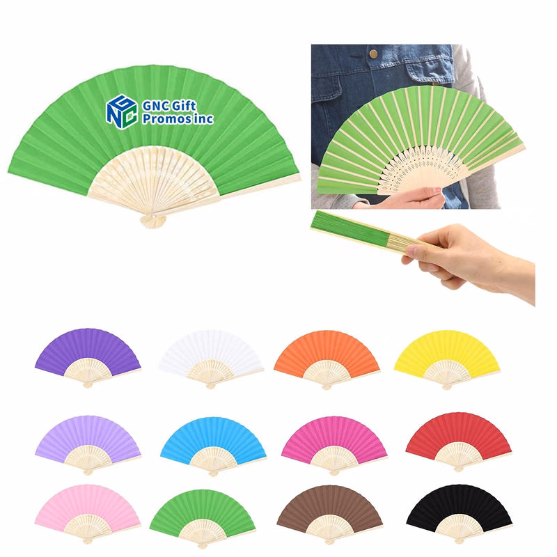 Single-Sided Bamboo Fan