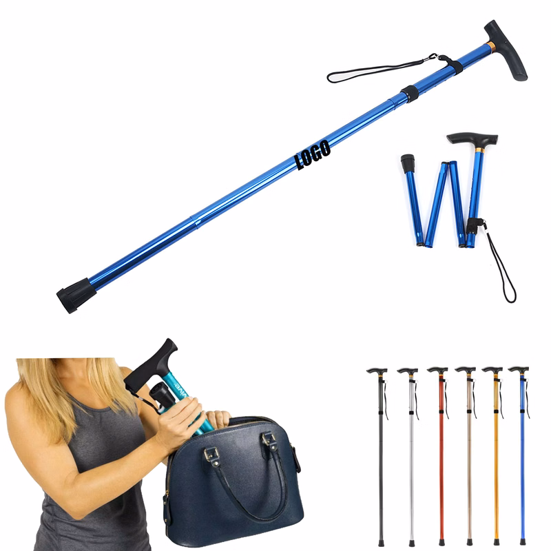 Collapsible Walking Cane with Wrist Strap