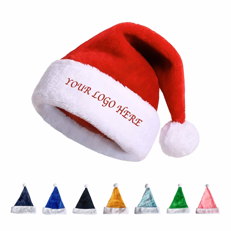 Unisex Adult Santa Hat
