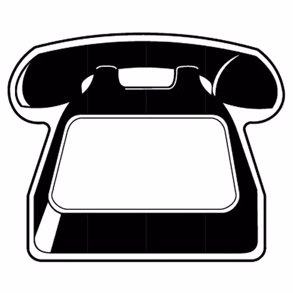 Large Rotary Phone Magnet - Full Color