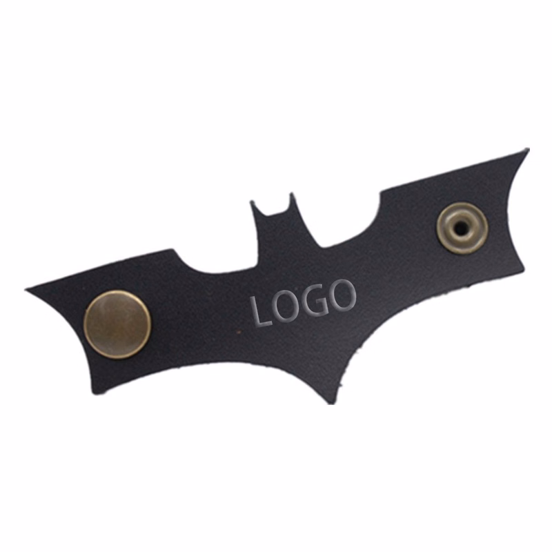 Bat Shape Leather Ear Bud Cable Organizer