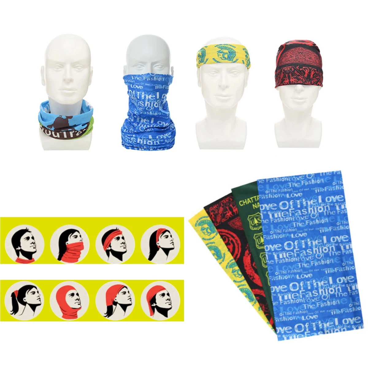 Multifunctional Magic Bandanna 1