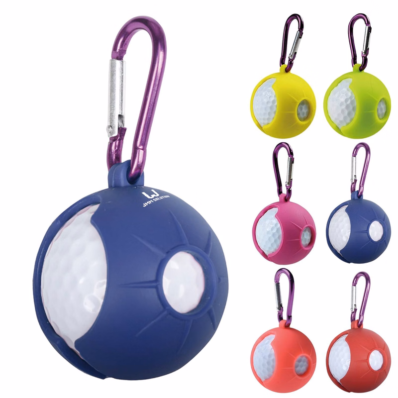 Golf Ball Silicone Protective Sleeve With Hook