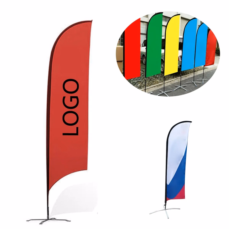 Beach Teardrop Flag